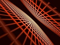 Abstract perspective with grid - digitally generated image Stock Images Abstract perspective with grid - digitally generated image Stock Images