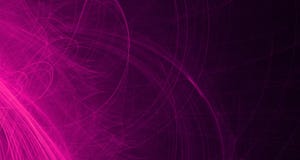 Abstract Pink And Purple Light Glows, Beams, Shapes On Dark Background Royalty Free Stock Photo