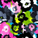 Abstract psychedelic background color roses seamless pattern Royalty Free Stock Images Abstract psychedelic background color roses seamless pattern Royalty Free Stock Images