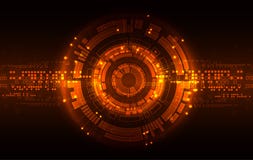 Abstract red digital communication technology background. Vector stock illustration Abstract red digital communication technology background. Vector stock illustration