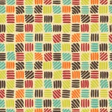 Abstract Retro Seamless Pattern Stock Image