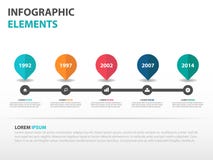 Abstract Roadmap Business Timeline Infographics Elements, Presentation Template Flat Design Vector Illustration For Web Design Stock Images Abstract Roadmap Business Timeline Infographics Elements, Presentation Template Flat Design Vector Illustration For Web Design Stock Images
