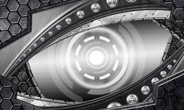 Abstract robot eye royalty free stock photos Abstract robot eye royalty free stock photos