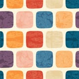 Abstract seamless pattern with grunged colorful square stock illustration Abstract seamless pattern with grunged colorful square stock illustration