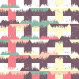Abstract seamless pattern of triangles and small forms. Grunge texture. royalty free illustration Abstract seamless pattern of triangles and small forms. Grunge texture. royalty free illustration