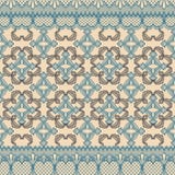 Abstract seamless repeat pattern illustration of lacy leaves, florals and hearts in geometric layout. vector illustration Abstract seamless repeat pattern illustration of lacy leaves, florals and hearts in geometric layout. vector illustration