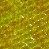 Abstract seamless yellow circles pattern Stock Image Abstract seamless yellow circles pattern Stock Image