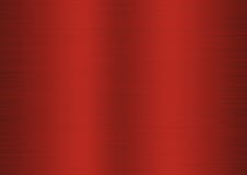 Abstract Shiny Red Brushed Metal Surface Background