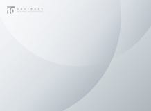 Abstract simple circles overlay white and gray minimal modern el Royalty Free Stock Image Abstract simple circles overlay white and gray minimal modern el Royalty Free Stock Image