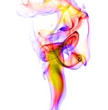 Abstract Smoke Curves Royalty Free Stock Photography