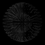 Abstract sphere 3d illustration. Matrix royalty free illustration Abstract sphere 3d illustration. Matrix royalty free illustration