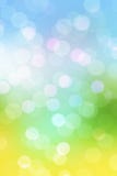 Abstract spring background with blur lights