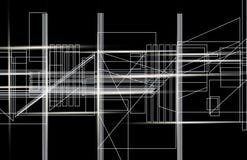 Abstract technological background, 3d stock illustration Abstract technological background, 3d stock illustration
