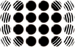 Abstract texture of black and white smooth spherical balls of circles of smooth cut unusual beautiful. The background. Vector vector illustration Abstract texture of black and white smooth spherical balls of circles of smooth cut unusual beautiful. The background. Vector vector illustration