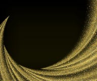 Abstract vector gold dust glitter star wave royalty free illustration Abstract vector gold dust glitter star wave royalty free illustration