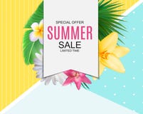 Abstract Vector Illustration Summer Sale Background Royalty Free Stock Images Abstract Vector Illustration Summer Sale Background Royalty Free Stock Images