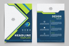 Abstract Vector Modern Flyers Brochure Stock Vector Illustration Of Front Corporate