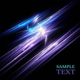 Abstract Violet And Blue Fractal Texture Royalty Free Stock Photos