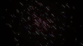 Abstract Visualization of Meteor Shower. Animation. Meteor Rain on the  Starry Black Sky Background, Seamless Loop. Stock Video - Video of deep,  astronomer: 205390407