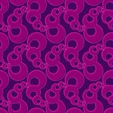Abstract vivid chains of bubbles on vector pattern. Geometric rounded seamless design for fabric, web, wallpaper, wrapping paper royalty free illustration Abstract vivid chains of bubbles on vector pattern. Geometric rounded seamless design for fabric, web, wallpaper, wrapping paper royalty free illustration