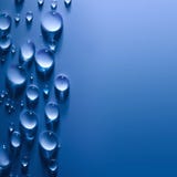 Abstract Water Drops Background with Beautiful Light