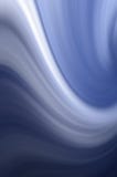 Abstract Wavy Background In Blue Tones Stock Image