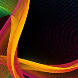 Abstract wavy lines background illustration. High quality horizontal web banner illustrations royalty free illustration Abstract wavy lines background illustration. High quality horizontal web banner illustrations royalty free illustration