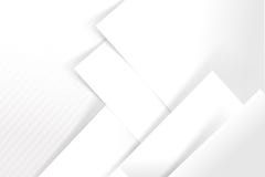Abstract white and grey background basic geometry overlaps with stock illustration Abstract white and grey background basic geometry overlaps with stock illustration