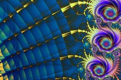Abstracte bloemachtergrond stock illustratie Abstracte bloemachtergrond stock illustratie