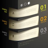 Abstracte 3d document infographics Stock Foto's Abstracte 3d document infographics Stock Foto's