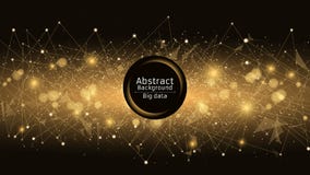 Abstracte Futuristische Achtergrond Verbinding van driehoeken en punten Moderne technologieën in ontwerp Een het gloeien Web van Stock Afbeelding Abstracte Futuristische Achtergrond Verbinding van driehoeken en punten Moderne technologieën in ontwerp Een het gloeien Web van Stock Afbeelding