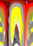 Abstracte grafiek in abstracte ontwerp en stijl stock illustratie Abstracte grafiek in abstracte ontwerp en stijl stock illustratie