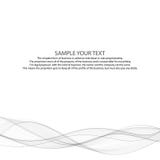 Abstracte grijze golfachtergrond Lay-out voor reclame Eps 10 vector illustratie Abstracte grijze golfachtergrond Lay-out voor reclame Eps 10 vector illustratie