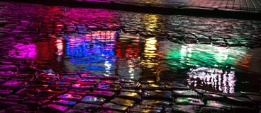 Abstracte stedelijke achtergrond Lichten en schaduwen van de stad Stock Foto Abstracte stedelijke achtergrond Lichten en schaduwen van de stad Stock Foto