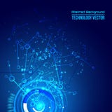 Abstracte technoachtergrond voor futuristisch high-tech ontwerp - vector stock illustratie Abstracte technoachtergrond voor futuristisch high-tech ontwerp - vector stock illustratie