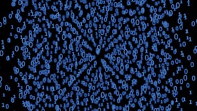 Abstracte van de binaire codegloed blauwe 3d illustratie als achtergrond vector illustratie Abstracte van de binaire codegloed blauwe 3d illustratie als achtergrond vector illustratie