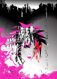 Abstracte vector, achtergrond Emo vector illustratie Abstracte vector, achtergrond Emo vector illustratie