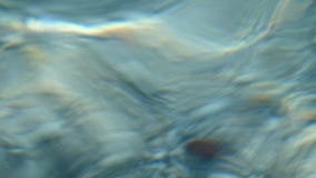 Abstraction. very close-up of sea water and reflection of sun rays, radiance. stock video footage Abstraction. very close-up of sea water and reflection of sun rays, radiance. stock video footage