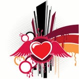 Abstraction With Heart Artwork Royalty Free Stock Photo Abstraction With Heart Artwork Royalty Free Stock Photo