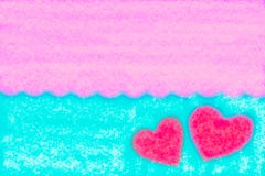 Abstracto alise el fondo azul y rosado de la falta de definición con el corazón ilustración del vector Abstracto alise el fondo azul y rosado de la falta de definición con el corazón ilustración del vector