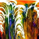 Abstracção Sumário Pintura retrato ilustração stock Abstracção Sumário Pintura retrato ilustração stock