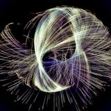 Abstrakcjonistyczna Fractal iluminacja używać wielo- coloured linie i krzywy ilustracji Abstrakcjonistyczna Fractal iluminacja używać wielo- coloured linie i krzywy ilustracji