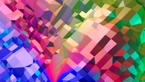 Abstrakcjonistyczna prosta błękitnej czerwieni niska poli- 3D powierzchnia jako CG tło Miękki geometryczny niski poli- ruchu tło ilustracji Abstrakcjonistyczna prosta błękitnej czerwieni niska poli- 3D powierzchnia jako CG tło Miękki geometryczny niski poli- ruchu tło ilustracji