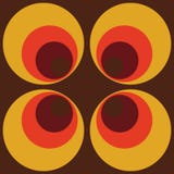 Abstrakcjonistycznego Retro Bezszwowego Backround brązu round pomarańczowego rocznika Bezszwowy Deseniowy Wielostrzałowy wzór royalty ilustracja Abstrakcjonistycznego Retro Bezszwowego Backround brązu round pomarańczowego rocznika Bezszwowy Deseniowy Wielostrzałowy wzór royalty ilustracja