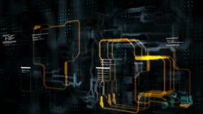 Abstrakcjonistycznego tło obwodu elektroniczna linia dla technologii pojęcia z płytką głębią pole zmrok przetwarzający adra i ilustracji Abstrakcjonistycznego tło obwodu elektroniczna linia dla technologii pojęcia z płytką głębią pole zmrok przetwarzający adra i ilustracji