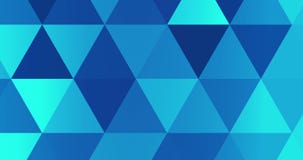 Abstrakcjonistyczny błękitny geometryczny multicolor trójboka wzór z bezszwowym trasition koloru ruchem, ilustracji Abstrakcjonistyczny błękitny geometryczny multicolor trójboka wzór z bezszwowym trasition koloru ruchem, ilustracji