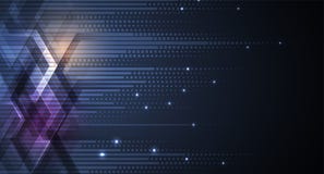 Abstrakcjonistyczny futurystyczny blaknie informatyka biznesu tło ilustracji Abstrakcjonistyczny futurystyczny blaknie informatyka biznesu tło ilustracji