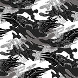 Abstrakcjonistyczny kamuflażu wzór ilustracji Abstrakcjonistyczny kamuflażu wzór ilustracji