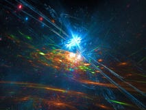 Abstrakcjonistyczny kosmosu tło z gwiazdami i galaxy - cyfrowo wytwarzający wizerunek obraz royalty free Abstrakcjonistyczny kosmosu tło z gwiazdami i galaxy - cyfrowo wytwarzający wizerunek obraz royalty free