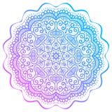 Abstrakcjonistyczny round wzór, orientalny mandala Zdjęcia Stock Abstrakcjonistyczny round wzór, orientalny mandala Zdjęcia Stock